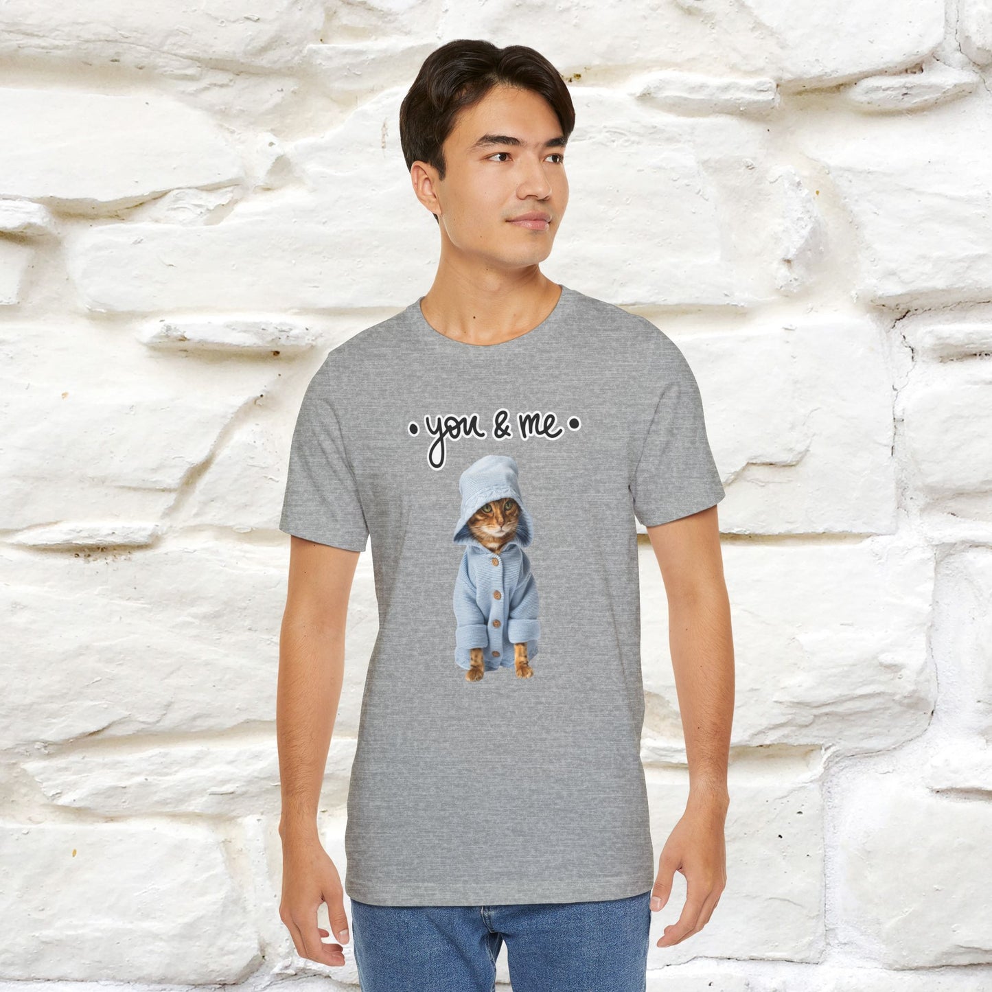 ''You And Me'  Cat T-shirt for Men and Women  100% Cotton*