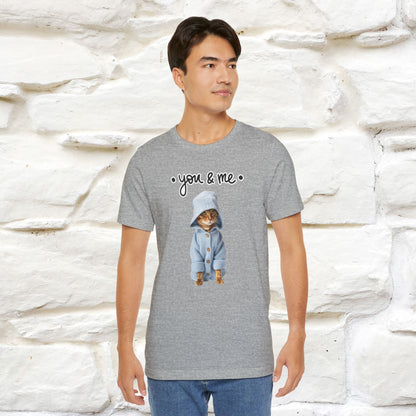 ''You And Me'  Cat T-shirt for Men and Women  100% Cotton*