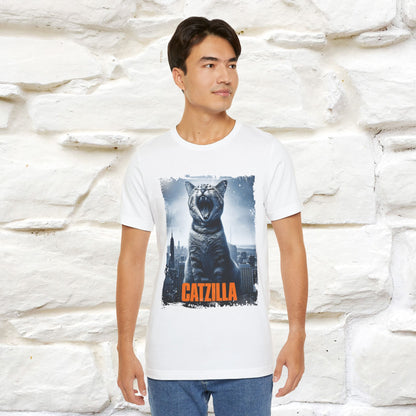 Catzilla T-Shirt | Fun Monster Cat Tee for Men & Women | 100% Cotton*