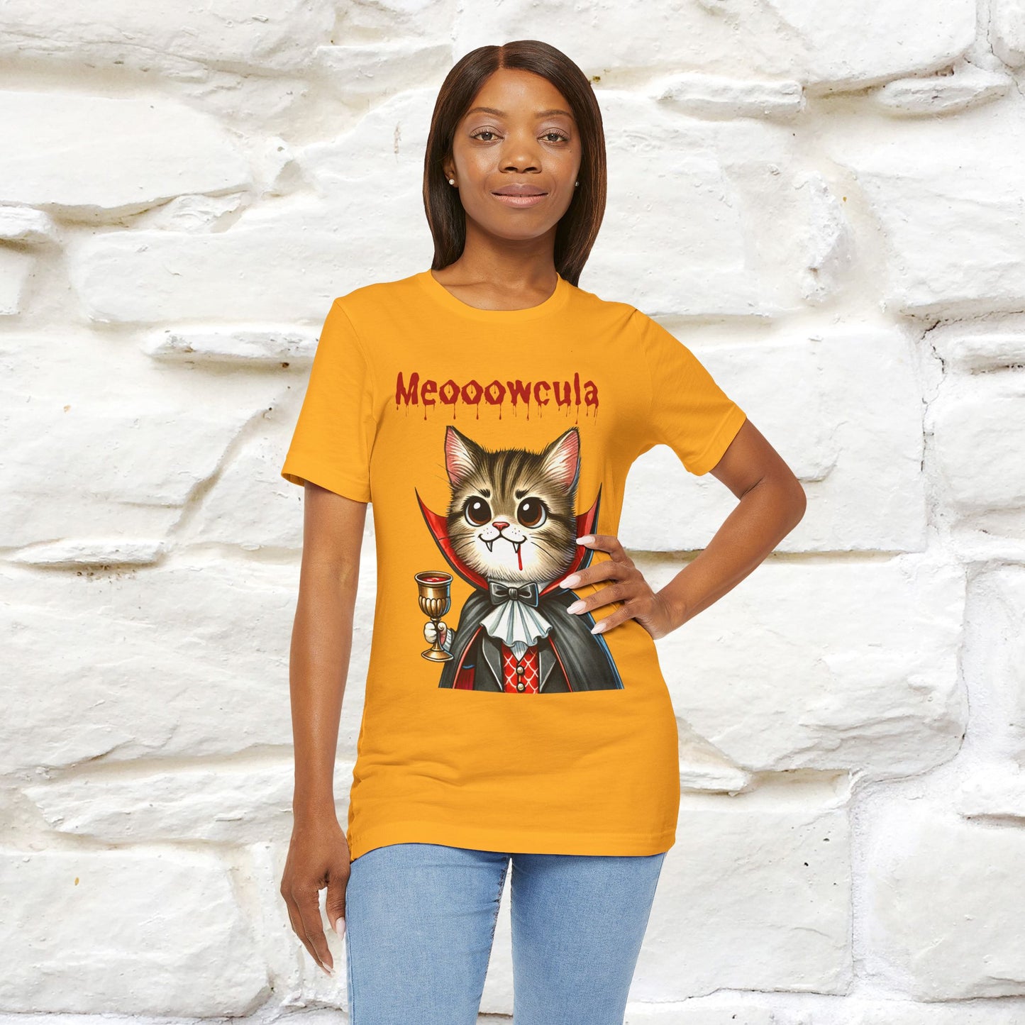 "Meooowcula" Cat T-shirt |Nunu&Miao Studio
