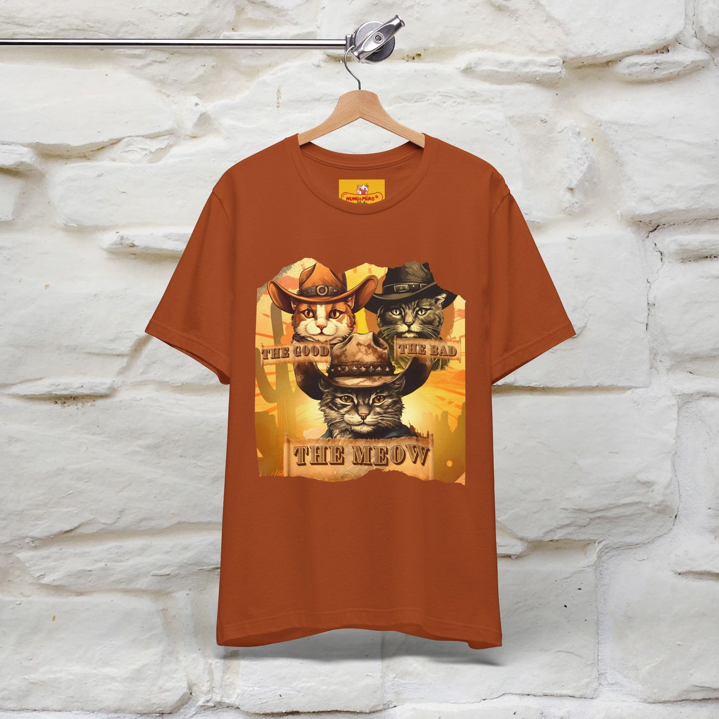 ''The Good, the Bad, and the Meow''| CatT-Shirt | Nunu&Miao Studio