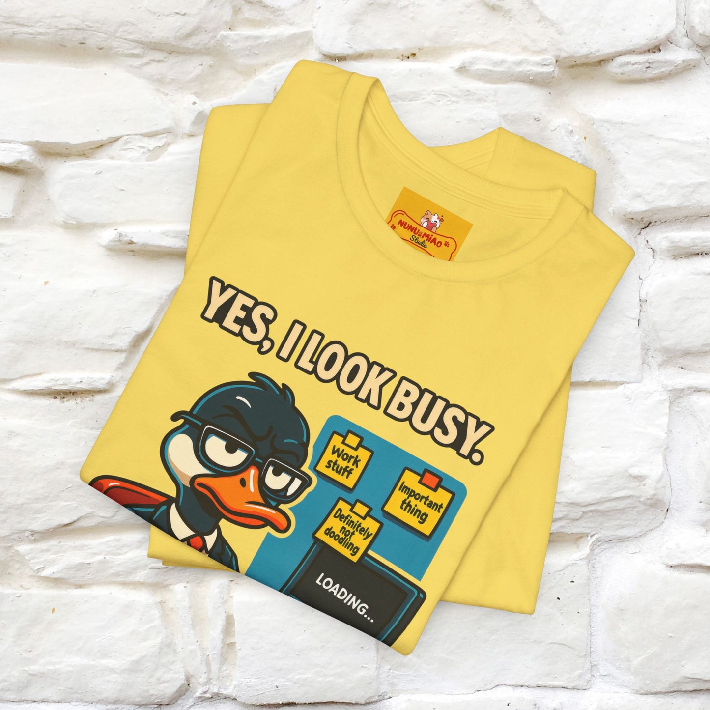 ''Yes, I Look Busy. No I'm Not.''|  Sarcastic Cat T-Shirt | Nunu&Miao Studio