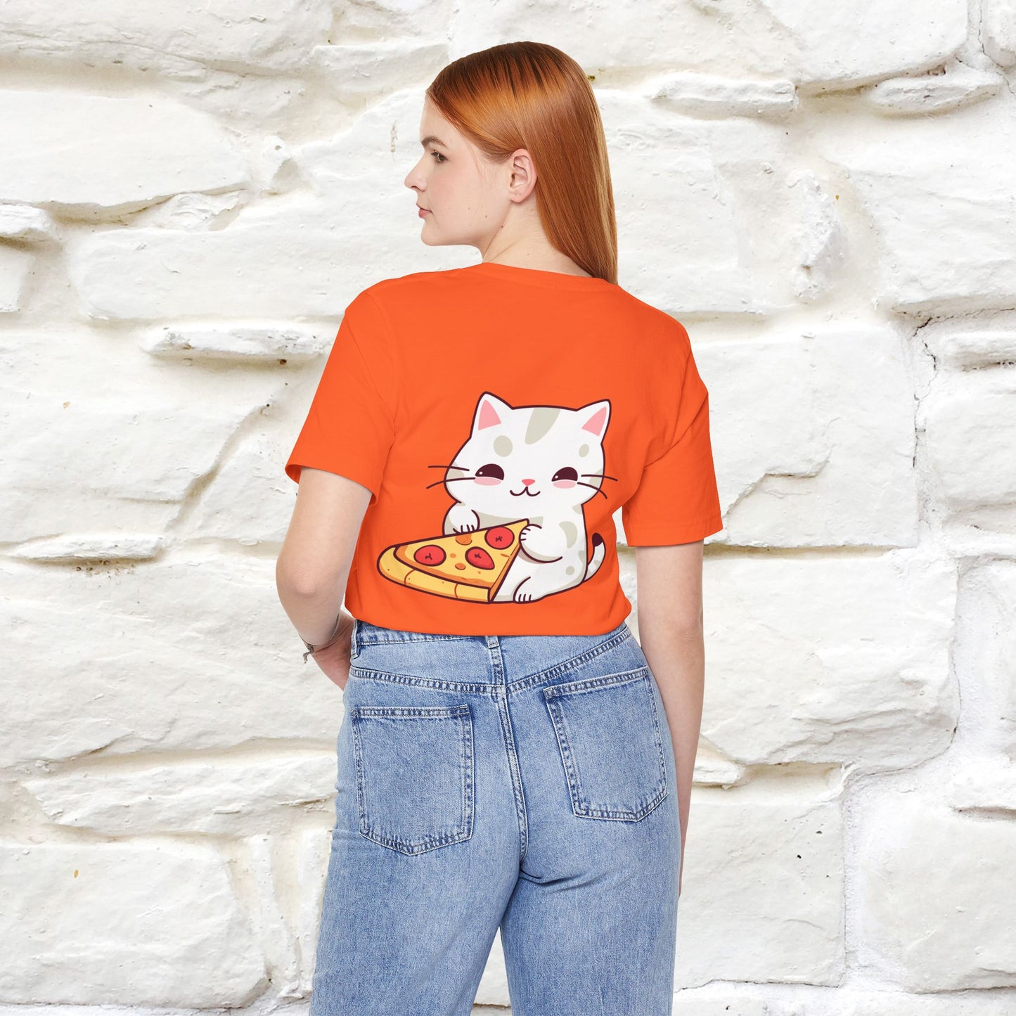 "I Love Pizza"| Cat T-shirt | Nunu&Miao Studio