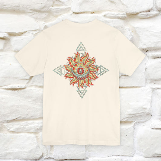 "The Third Eye'' Cat T-Shirt Front and Back Design | Nunu&Miao Studio