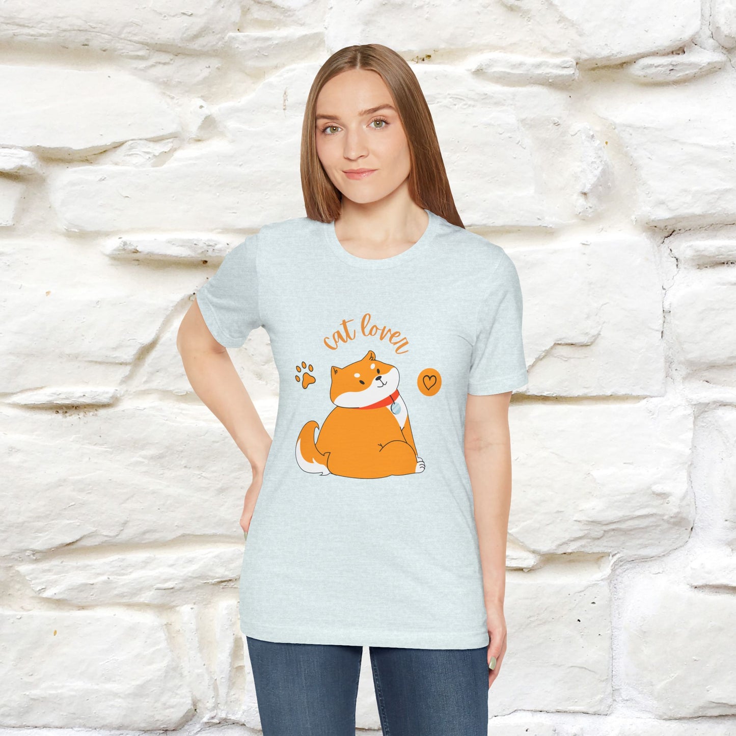 "Cat Lover" T-Shirt for Men & Women | 100% Cotton* | Purrfect Gift for Cat Enthusiasts