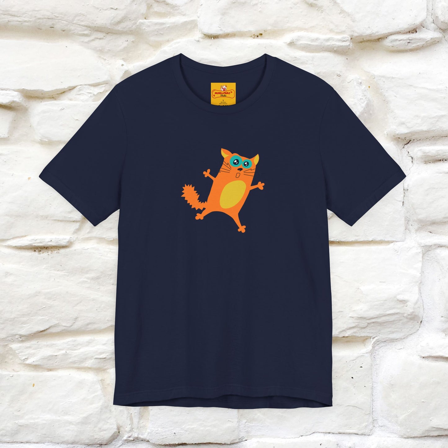 "It Always Seems Impossible Until It’s Done" Cat T-Shirt| Front & Back Design | Nunu&Miao Studio