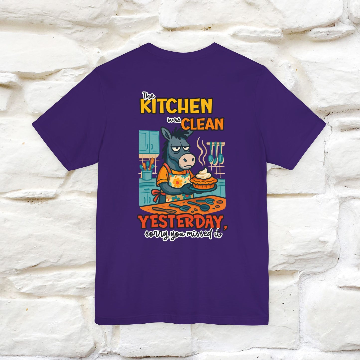 "The Kitchen Was Clean... " |Funny T-Shirt | Nunu&Miao Studio