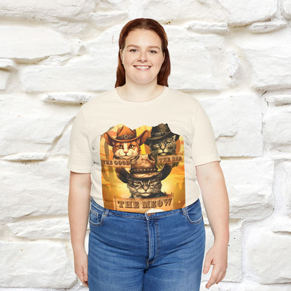 ''The Good, the Bad, and the Meow''| CatT-Shirt | Nunu&Miao Studio