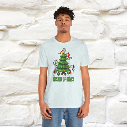 Merry Catmas | Cattitude Christmas Shirt for Men & Women | 100% Cotton*