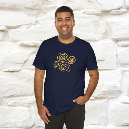 "Mandala Cat'' Cat T-Shirt Front and Back Design | Nunu&Miao Studio