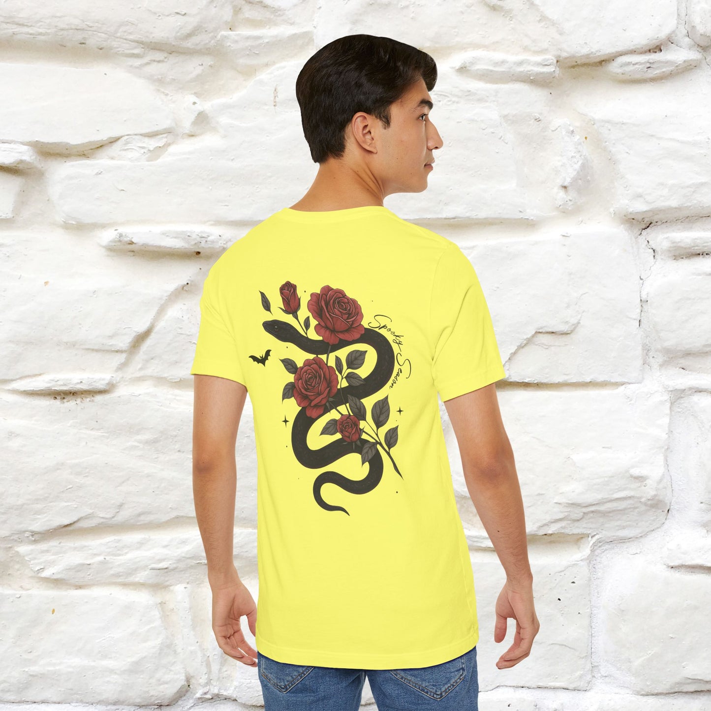 "The Rose and The Snake " Halloween T-shirt |Nunu&Miao Studio