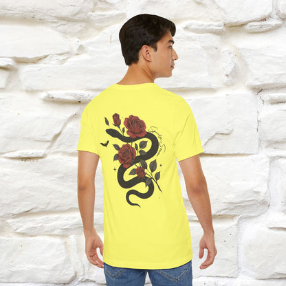 "The Rose and The Snake " Halloween T-shirt |Nunu&Miao Studio
