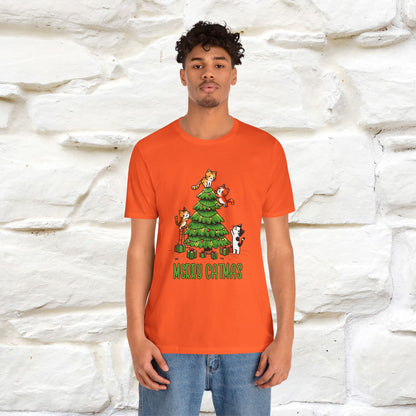''Merry Catmas'' | Cattitude Christmas Tee| Nunu&Miao Studio - Nunu&Miao Studio