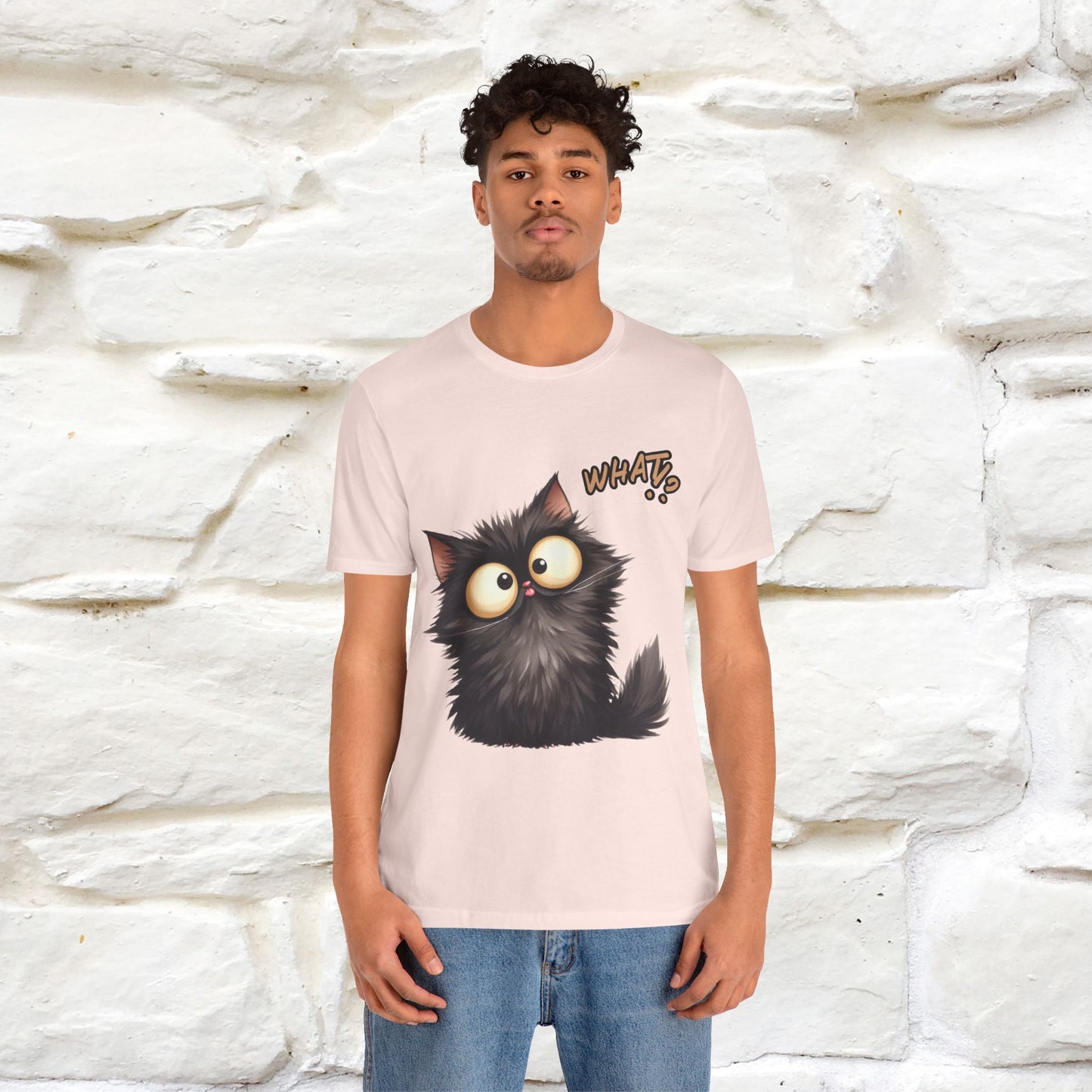 ''What ?'' | Cat T-Shirt  | Nunu&Miao Studio