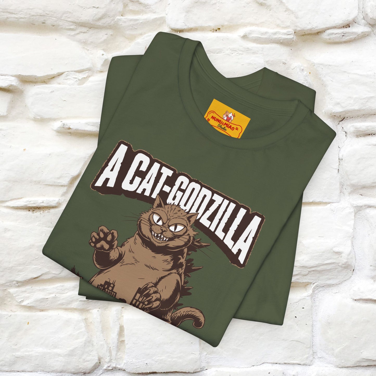 ''A Cat-Godzilla ''| CatT-Shirt | Nunu&Miao Studio