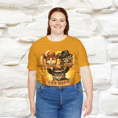 ''The Good, the Bad, and the Meow''| CatT-Shirt | Nunu&Miao Studio