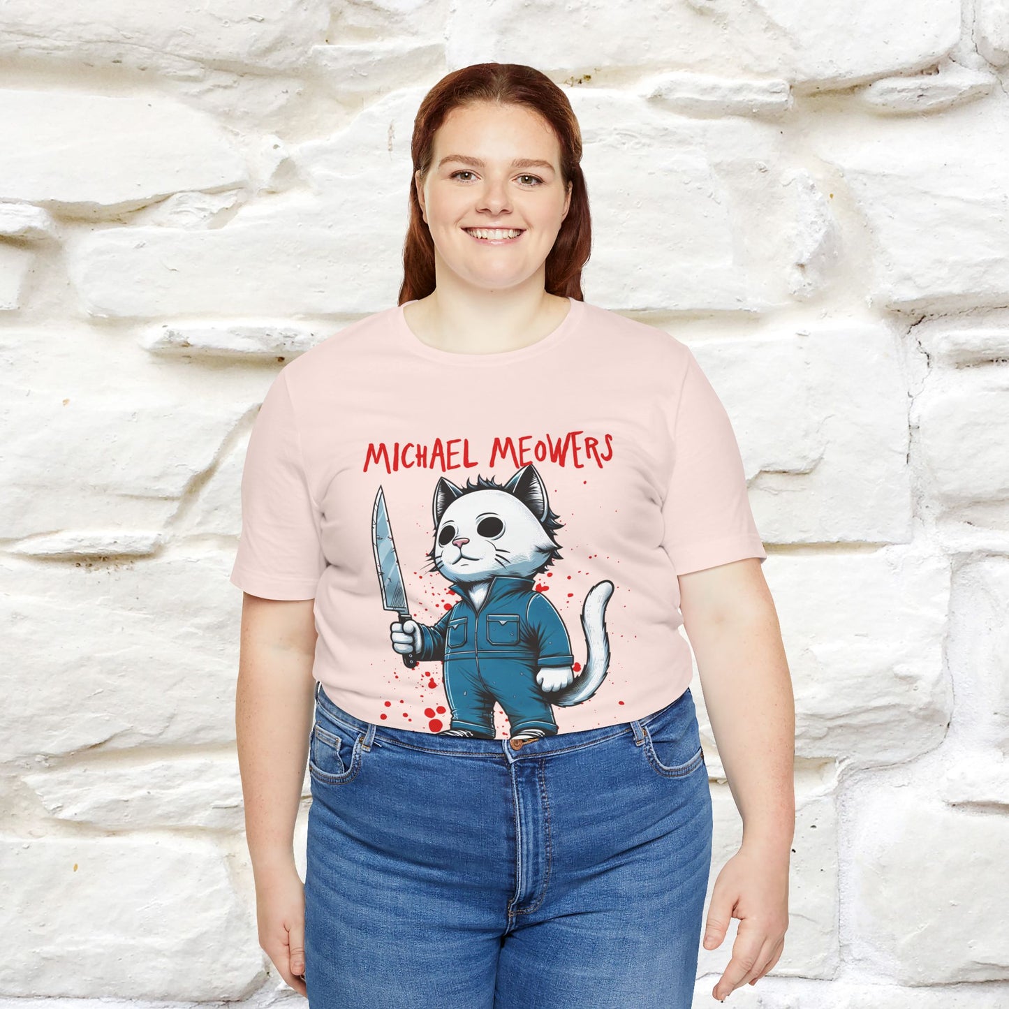 ''Michael Meowers'' Cat T-Shirt |  | Nunu&Miao Studio