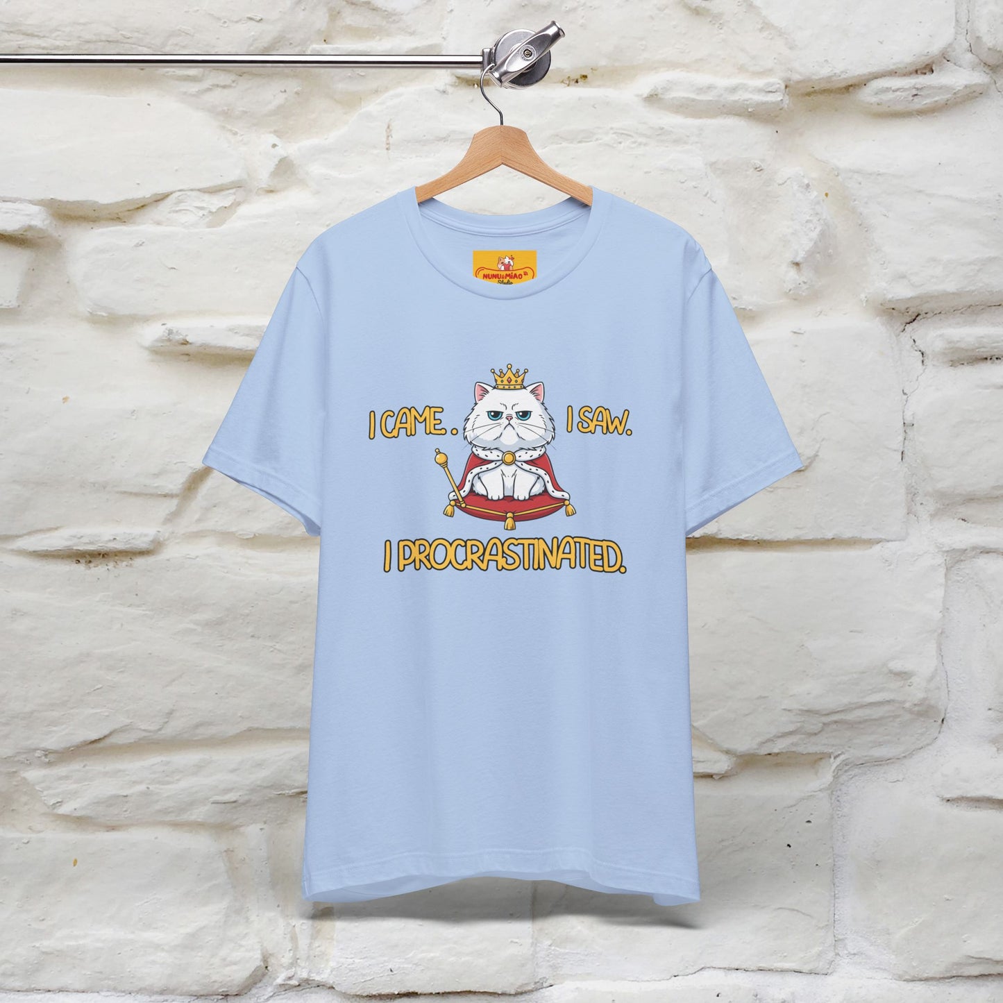 ''I came. I saw. I procrastinated.''| Funny T-Shirt | Nunu&Miao Studio