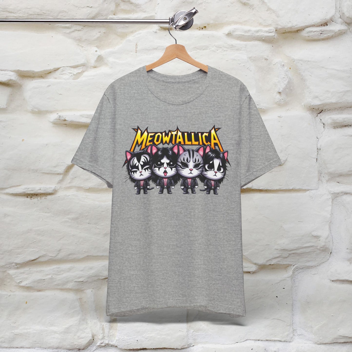 Meowtallica T-Shirt | Rock-Inspired Cat Tee for Men & Women | 100% Cotton*