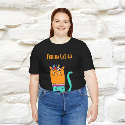 "Furida Cat-Lo'' Cat T-Shirt for Men & Women | 100% Cotton*🐾