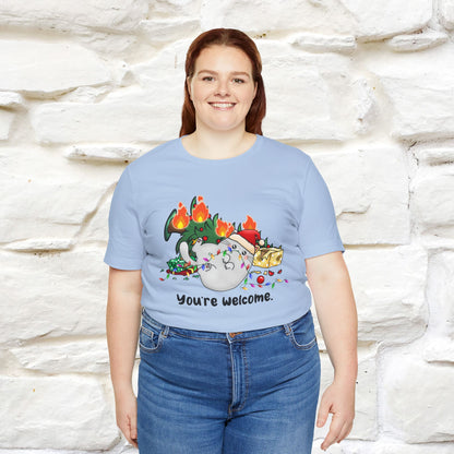 You're Welcome | Sarcastic Cat Christmas Shirt  |Nunu&Miao Studio - Nunu&Miao Studio