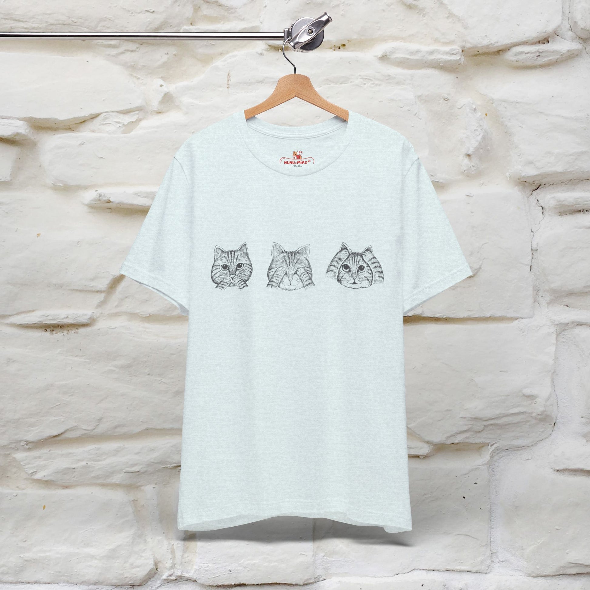 "Cute Cats" Funny Cat T-Shirt for Men & Women | 100% Cotton* - Nunu&Miao Studio