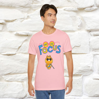 ''Don’t Lose Focus'' Cat T-Shirt | Nunu&Miao Studio