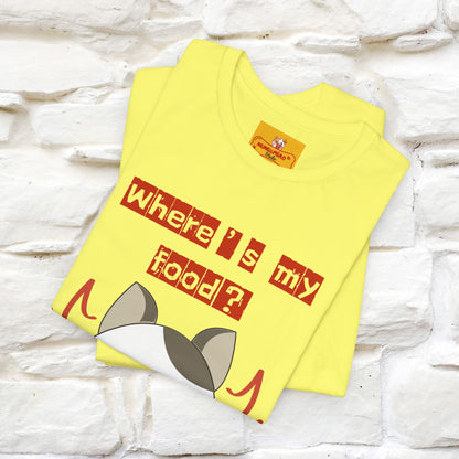 ''Where Is My ....?"  Cat T-shirt| Nunu&Miao Studio
