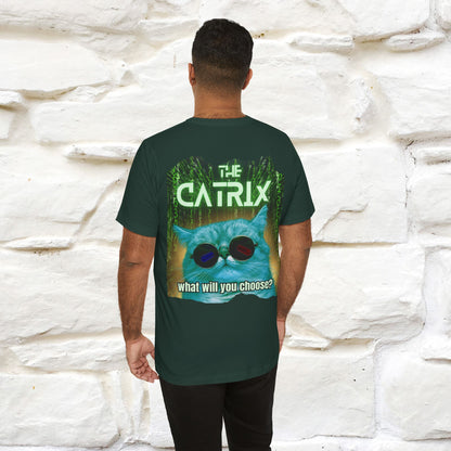 The Catrix: What Will You Choose?  | Cat T-Shirt |Nunu&Miao Studio - Nunu&Miao Studio