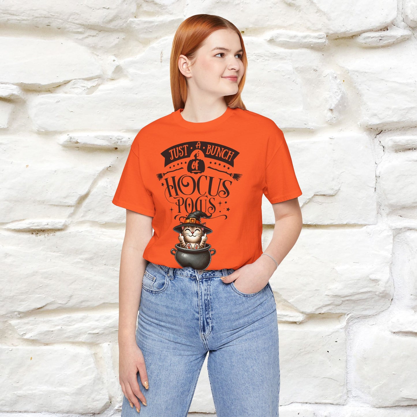 ''Just A Bunch Of Hocus Pocus'' Unisex T-shirt 100% Cotton*