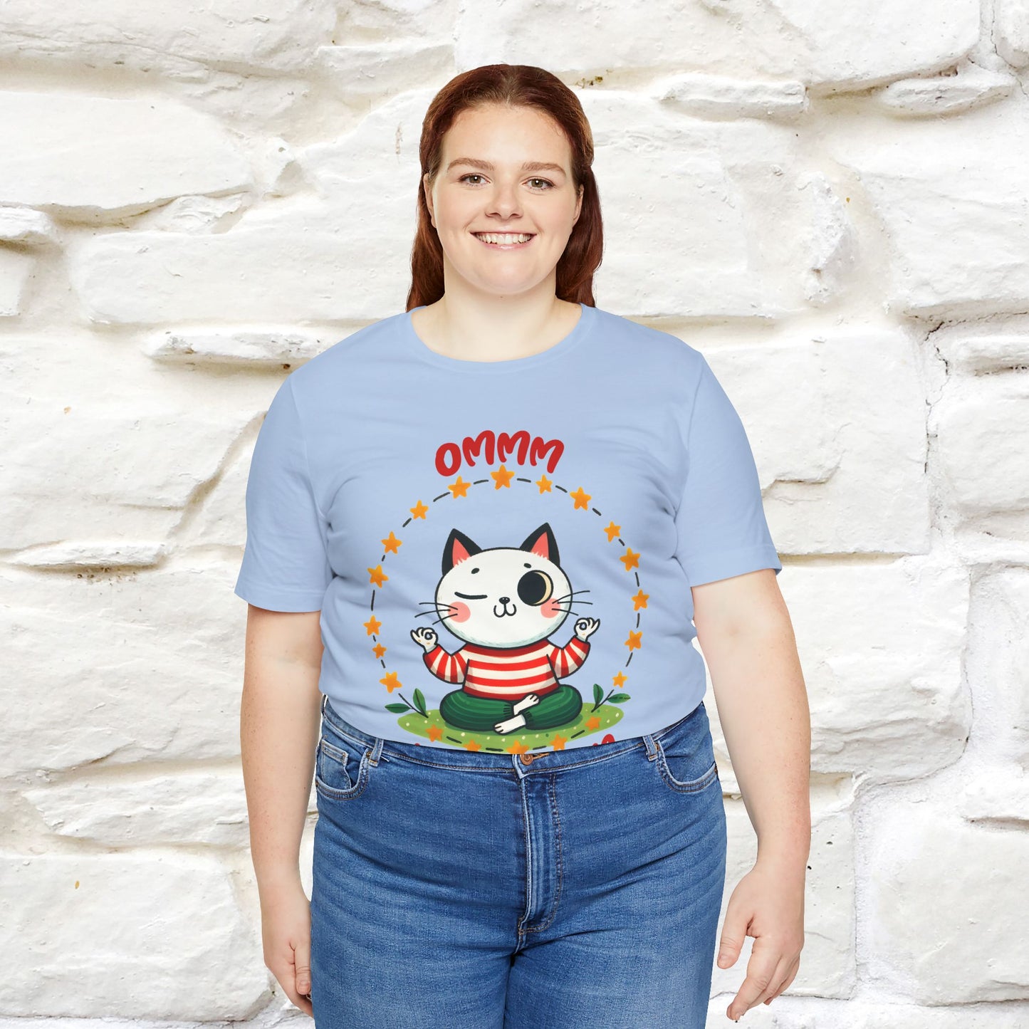 ''Ommm, Keep Calm'' Cat T-Shirt | Nunu&Miao Studio