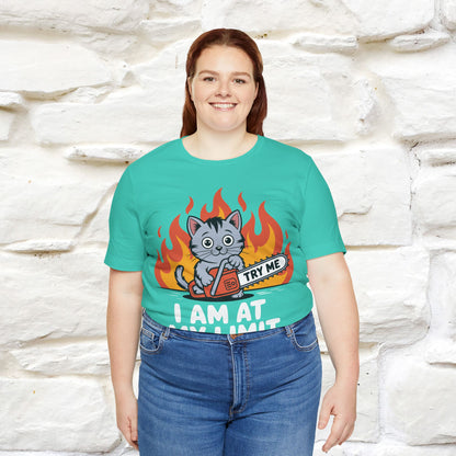 "I am At My Limit" |Funny T-Shirt | Nunu&Miao Studio