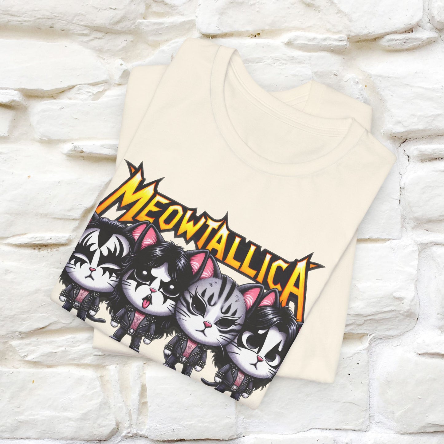 Meowtallica T-Shirt | Rock-Inspired Cat Tee for Men & Women | 100% Cotton*