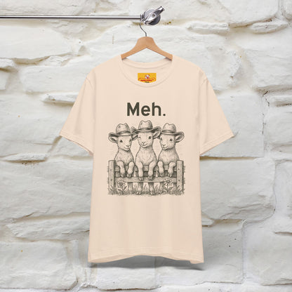 "Meh" Cute T-shirt |Nunu&Miao Studio - Nunu&Miao Studio