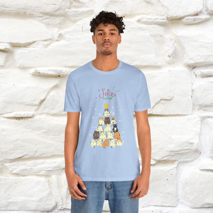 "Feliz Natal" Cat T-shirt|Nunu&Miao Studio - Nunu&Miao Studio