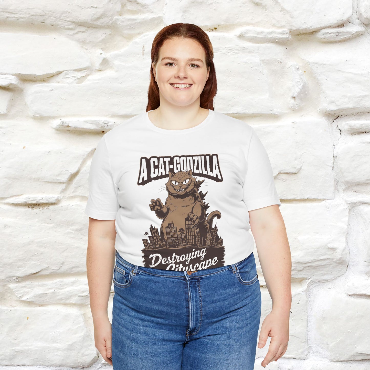 ''A Cat-Godzilla ''| CatT-Shirt | Nunu&Miao Studio