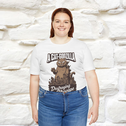 ''A Cat-Godzilla ''| CatT-Shirt | Nunu&Miao Studio