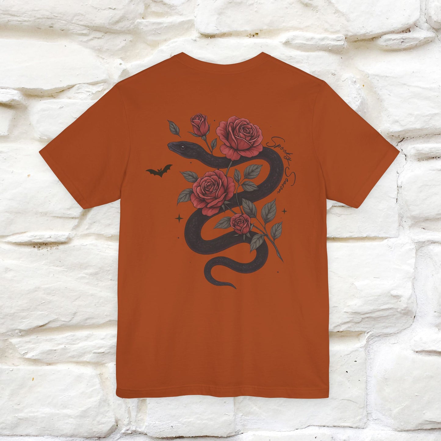 "The Rose and The Snake " Halloween T-shirt |Nunu&Miao Studio
