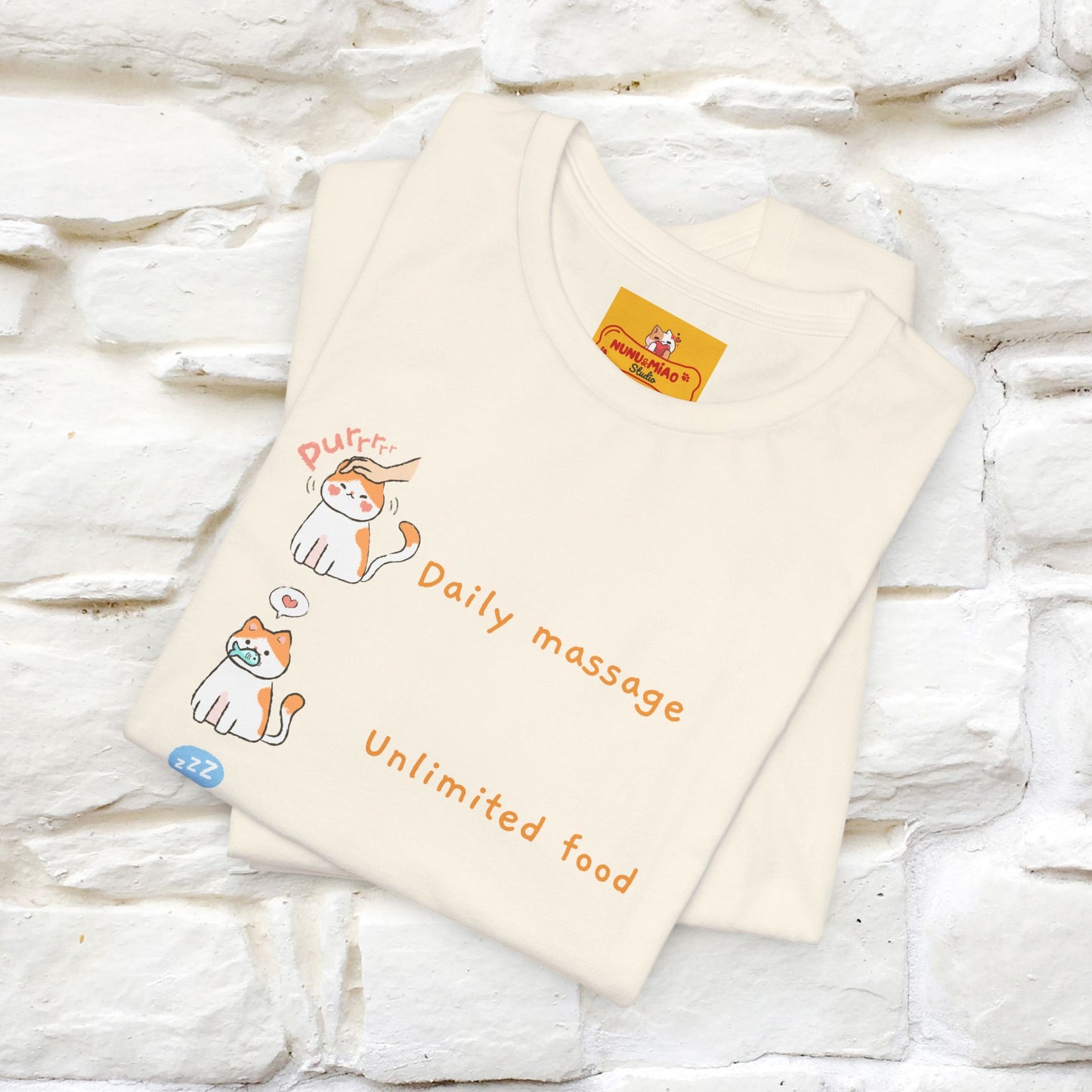 Maglietta con gatto "Cat's Rules" per uomo e donna | 100% cotone* 🐾 | Maglietta divertente per gli amanti dei gatti