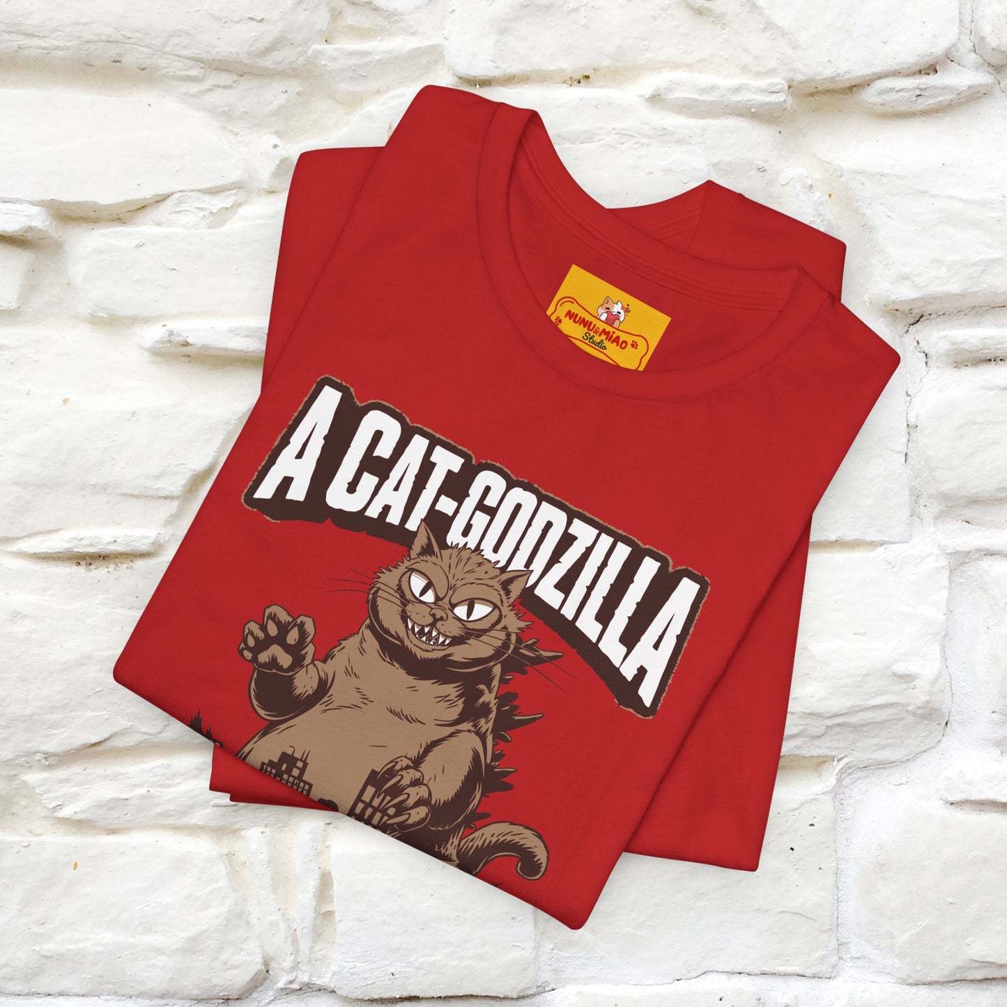 ''A Cat-Godzilla ''| CatT-Shirt | Nunu&Miao Studio