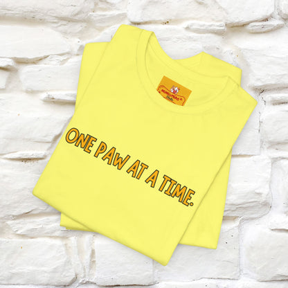"Life Is A Journey'' Cat T-Shirt | Front & Back Design | Nunu&Miao Studio