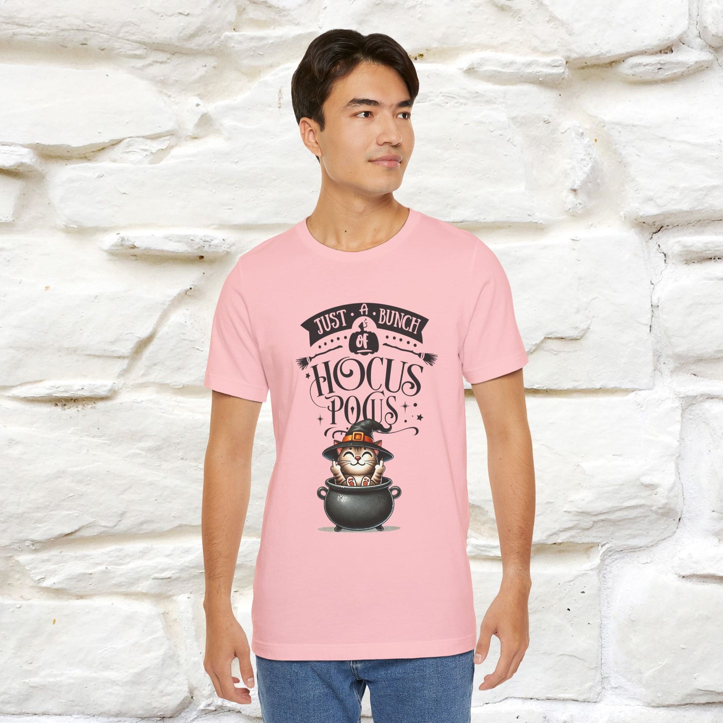 "Just A Bunch Of Hocus Pocus" Cat  T-shirt |Nunu&Miao Studio