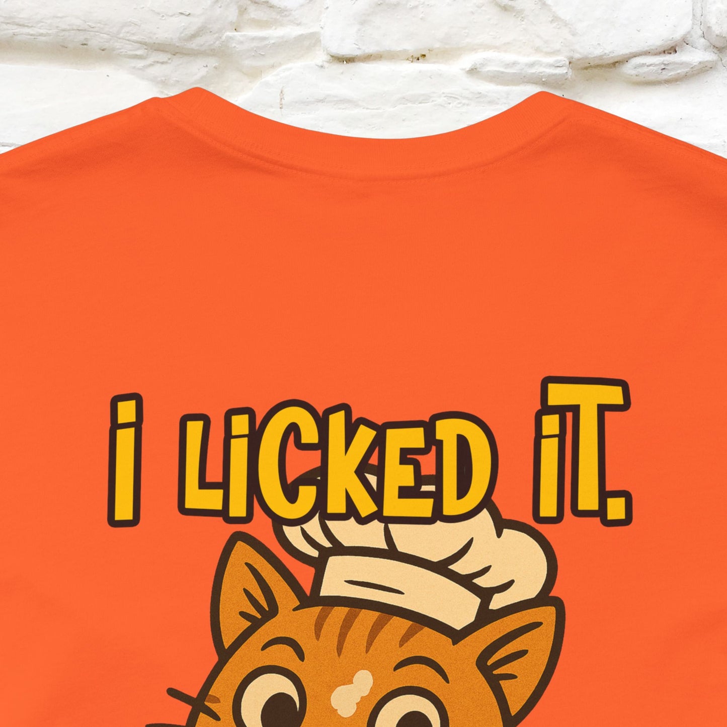 "I Licked It. It's Mine  " |Cat T-Shirt | Nunu&Miao Studio