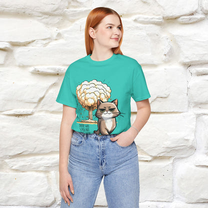 ''The Red Dot Chase'' Funny Cat T-Shirt | Nunu&Miao Studio