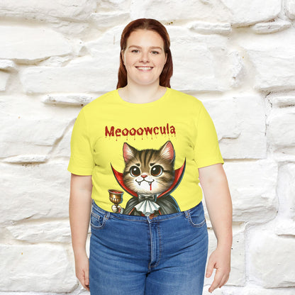 "Meooowcula" Cat T-shirt |Nunu&Miao Studio