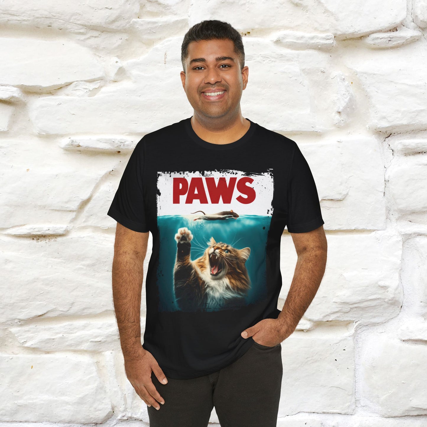 ''Paws'' Cat T-Shirt |  | Nunu&Miao Studio