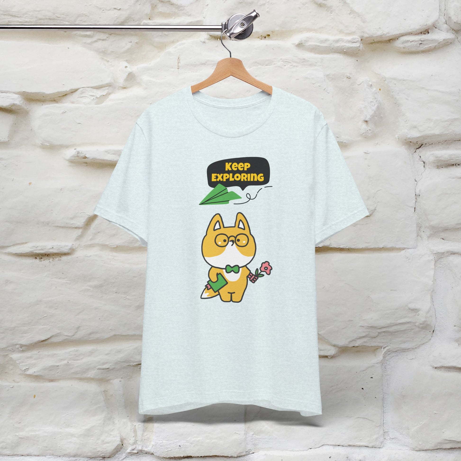 Keep Exploring T-Shirt for Men | 100% Cotton* Adventure Tee - Nunu&Miao Studio