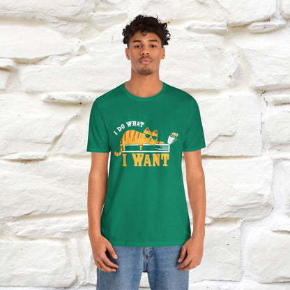 "I Do What I Want" Cat T-Shirt | Nunu & Miao Studio