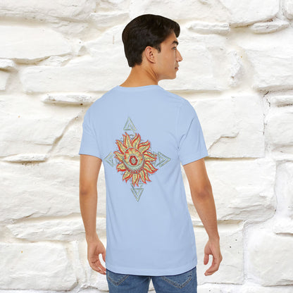 "The Third Eye'' Cat T-Shirt Front and Back Design | Nunu&Miao Studio