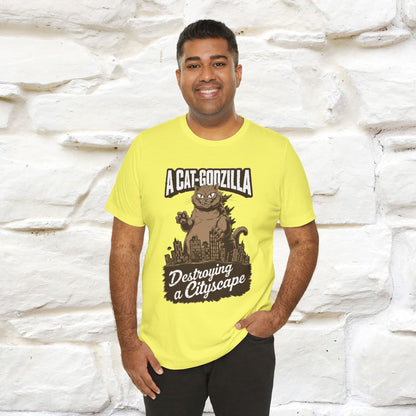 ''A Cat-Godzilla ''| CatT-Shirt | Nunu&Miao Studio